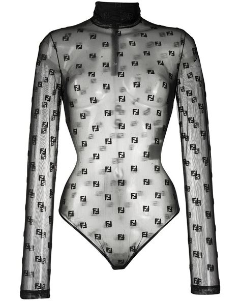 riri black fendi bodysuit|Fendi Bodysuits for Women .